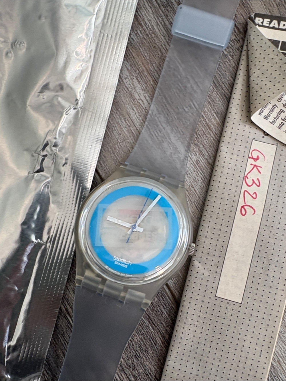 Swatch "Awearness" watch